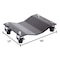 Fleming Supply Wheel Dolly- Set of 2, Steel Tire Skates with 3-Inch Ball Bearing Casters 256497TBP - alternate 2